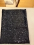 Ново парти коктейлно официално черно бляскаво боди топ или пола черни пайети  универсален размер, снимка 2