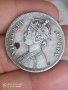 1 рупия 1862 Индия. Сребр

, снимка 3
