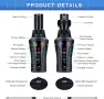 Чисто нова UHF безжична система за микрофон KIMAFUN KM-U208A  , снимка 5