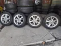Оригинални алуминиеви джанти 5х112 с зимни гуми 205/60/16, снимка 2