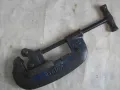 3" Цола Френски професионален масивен ТРЪБОРЕЗ за рязане стоманени тръби 55см/4,5кг/захват 90мм, снимка 17