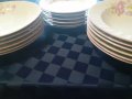 Порцеланов български комплект за хранене "Китка ", снимка 3