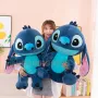 Голям плюшен Стич, 120см Голяма плюшена играчка Стич Гигантски Стич , снимка 1