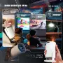 REKION® Преносим проектор Super Pack World HY.300 Pro 4K + екран 60 инча, снимка 6