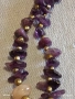 КОЛИЕ от АМЕТИСТ и КАРНЕОЛ с МЪНИСТА от ЕСТЕСТВЕНИ КАМЪНИ 27080, снимка 5