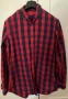 Мъжка карирана риза Zara размер М-L, снимка 1