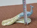 Порцеланова статуетка - паун, снимка 3