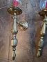 два масивни бронзови свещника за стена 7/2, снимка 14