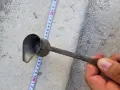 Старо бронзово възрожденско джезве за пясък , снимка 3