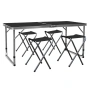Сгъваема къмпинг маса с 4 стола, снимка 6