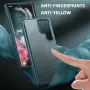 Матово зелен кейс за Samsung Galaxy S24 Ultra SEVNDE с твърд гръб и стойка за телефон, снимка 6