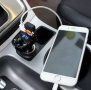 Блутут FM Трансмитер за кола X8 Хендсфри, зарядно, флашка, карта памет, Bluetooth, снимка 2