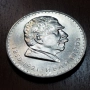 5 лева от 1970 година сребърни , снимка 2