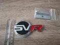 Range Rover SVR (червено R) емблема решетка, снимка 3