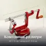 Ръчна машина за Белене на ябълки и отстраняване на семки от плодове 3 в 1, снимка 7