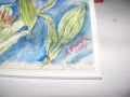 "Лилиум" акварел на худ. Десислава Илиева, снимка 2