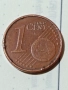 1 евро цента с дефект (die break) (collar cud) , снимка 6