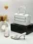 Chanel Дамски Сандали На Ток Шанел - Различни Цветове Код SEM-296, снимка 8
