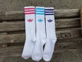 Оригинални спортни дълги чорапи Adidas Originals 42-46 номер, снимка 1 - Спортни дрехи, екипи - 35880421