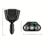 QC 3.0 разклонител на запалка 3гнезда + USB + TYPE C + Волтметър, снимка 2