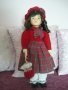 Колекционерска порцеланова кукла CHARLOTTE, снимка 1 - Колекции - 41243868