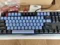 Геймърска механична клавиатура MageGee 87 – Blue/Brown switch - LED , снимка 7