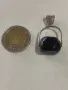 Сребърна висулка с оникс, снимка 3