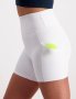 Aimin white biker shorts, снимка 9