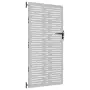 vidaXL Градинска порта 85x200 см, кортенова стомана, квадратен дизайн, снимка 5