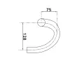 44см Pro PLT Compact II Dropbar кормило за шосе и гравъл, 440мм, снимка 6