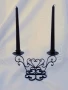 Метален свещник, снимка 1