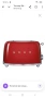 ретро Тостер smeg TSF01RDEU червен, снимка 2