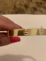  Нова  Златна гривна Cartier-, снимка 4