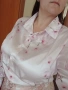 Сатенена риза на цветя, снимка 2