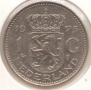 Netherlands-1 Gulden-1973-KM# 184a-Juliana