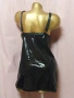 4XL К-т Черна рокля/ нощница / прашка и жартиери за бедра , снимка 3