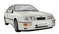 Ретро капак преден за Ford Sierra MkI (1982-1986), снимка 5