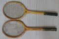 Ретро дървени тенис ракети, снимка 1 - Тенис - 42297054