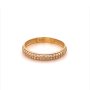 Златен дамски пръстен 1,43гр. размер:56 14кр. проба:585 модел:16494-5