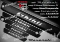ПРАГОВЕ карбон MASERATI Quattroporte фолио стикери masqp, снимка 4
