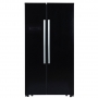 Хладилник с фризер Finlux SBS-959B , 529 l, F , No Frost , Черен, снимка 1 - Хладилници - 36083186