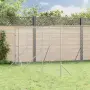 vidaXL Външна клетка за куче сребриста 6x10x2 м поцинкована стомана, снимка 2