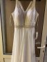 Нова бяла рокля с камъни , снимка 7