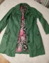 Зелен шлифер/манто - № 38, промазана материя, снимка 5