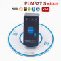 ELM327 с on/off бутон уред за диагностика на автомобил Bluetooth скенер elm 32