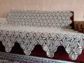 Памучна плетена покривка за легло, снимка 2