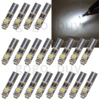 Супер ярка T5 Led крушка 3 и 5 SMD 3030 светлина Т5 Лампа за табло на кола габарит 12V Супер ярки ла, снимка 5 - Аксесоари и консумативи - 41361301