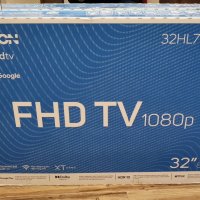 Android SMART Телевизор HORIZON 32" Full HD LED, снимка 1 - Телевизори - 39922229