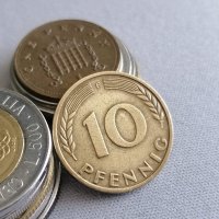 Монета - Германия - 10 пфенига | 1950г.; серия F, снимка 1 - Нумизматика и бонистика - 40383284