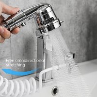 Многофункционален душ за мивка с гъвкава връзка , снимка 5 - Други - 39409782
